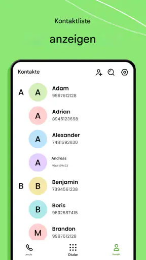 Telefonwähler - Kontakte screenshot