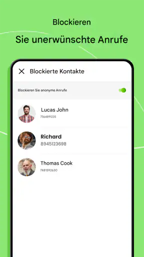 Telefonwähler - Kontakte screenshot