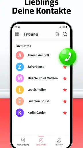 Telefonwähler, Rekorder screenshot