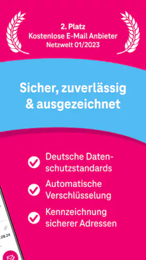 Telekom Mail – E-Mail App screenshot
