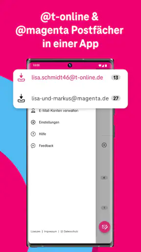Telekom Mail – E-Mail App screenshot