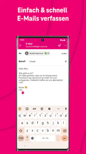 Telekom Mail – E-Mail App screenshot