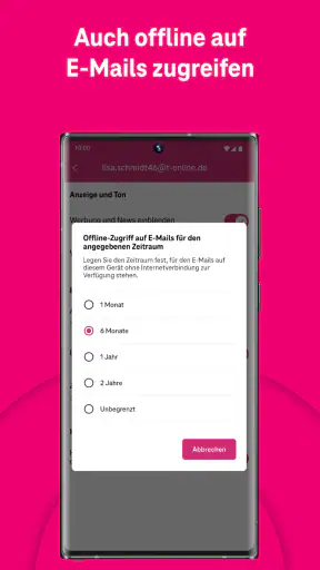 Telekom Mail – E-Mail App screenshot