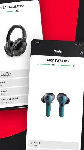 Teufel Headphones screenshot