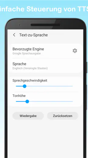 Text to Voice - Vorlesen screenshot