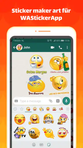 TextSticker 2024 WAStickerApps screenshot