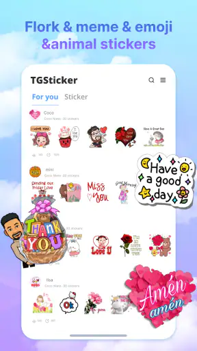 Tgsticker - chat stickers screenshot