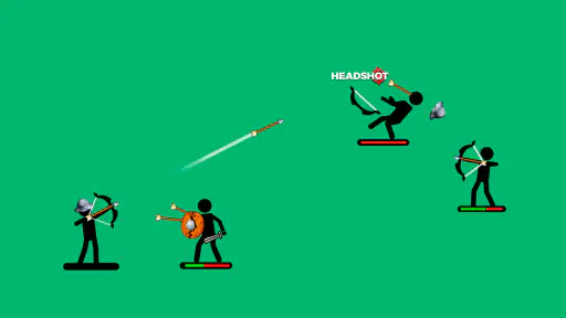 The Archers 2: Stickman-Spiele screenshot