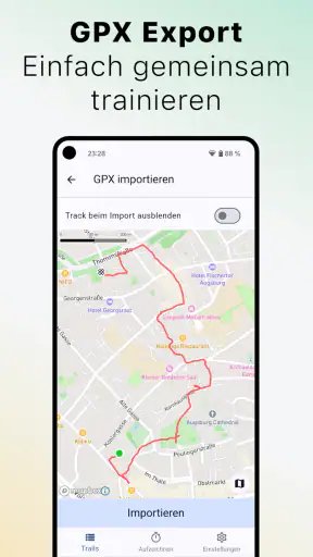 The Mantrailing App screenshot