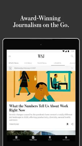 The Wall Street Journal. screenshot