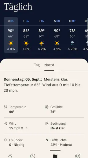 The Weather Channel screenshot