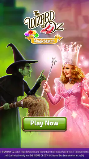 The Wizard of Oz Magic Match 3 screenshot