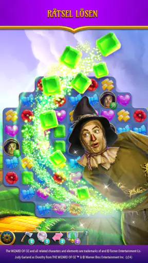 The Wizard of Oz Magic Match 3 screenshot
