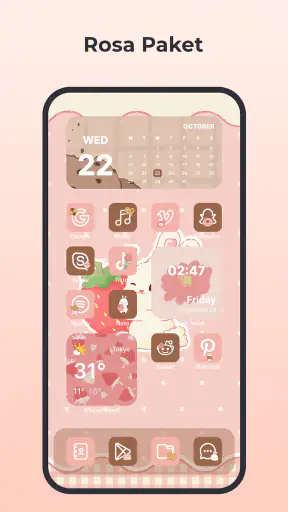 Themes: App Symbole, Widget screenshot