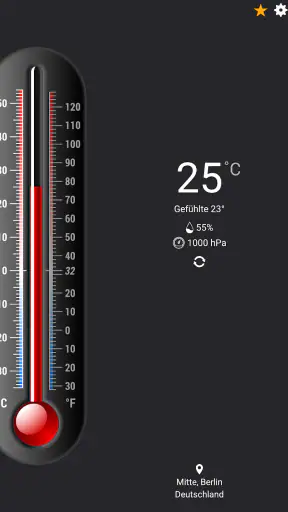 Thermometer++ Raumtemperatur screenshot