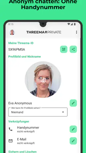 Threema. Der sichere Messenger screenshot
