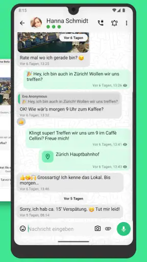 Threema. Der sichere Messenger screenshot
