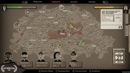 Through the Darkest of Times screenshot