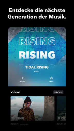 TIDAL Music: HiFi-Sound screenshot