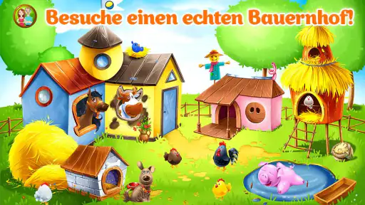Tierfarm für Kinder Spiele 3 4 screenshot