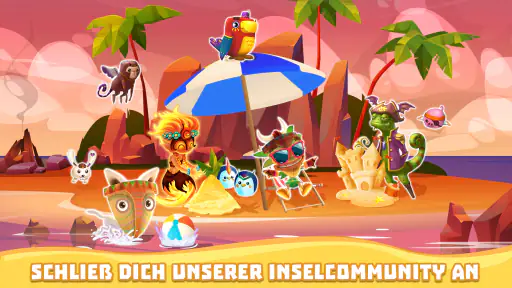 Tiki Solitaire TriPeaks screenshot