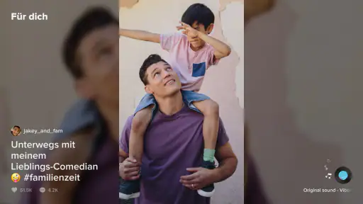 TikTok for Android TV screenshot