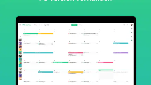 TimeTree screenshot