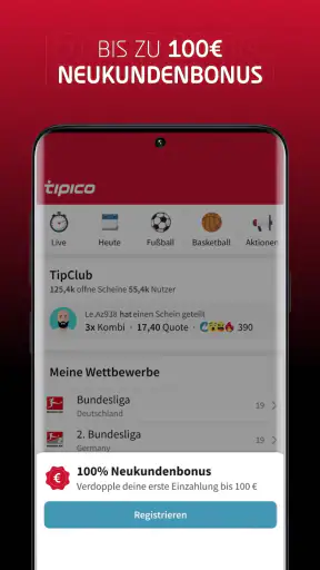 Tipico Sportwetten screenshot