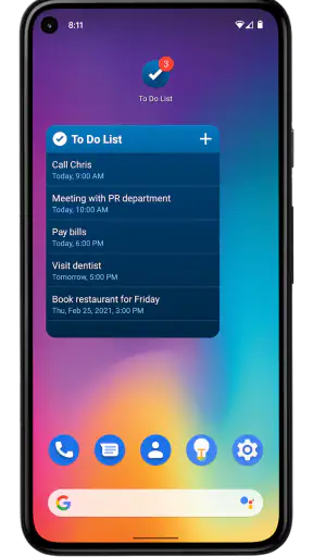 To Do Liste screenshot