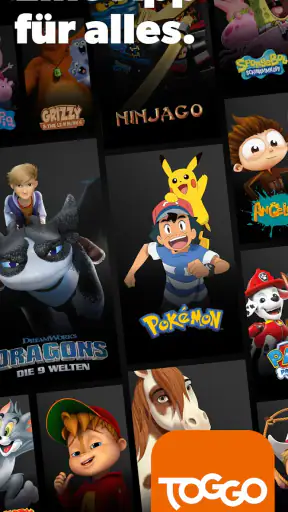 TOGGO Kinder Spiele, TV Serien screenshot