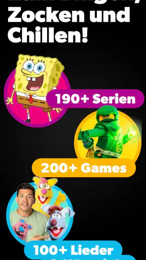 TOGGO Kinder Spiele, TV Serien screenshot