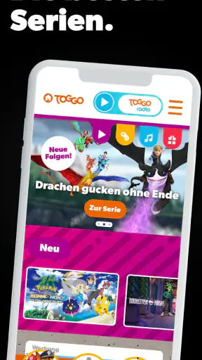TOGGO Kinder Spiele, TV Serien screenshot