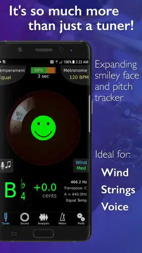 TonalEnergy Stimmgerät & Metro screenshot
