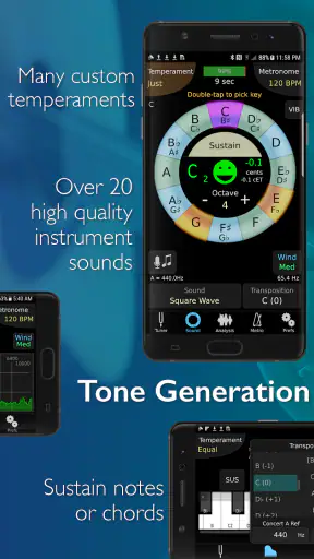 TonalEnergy Stimmgerät & Metro screenshot