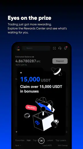 Toobit: Buy BTC, ETH & Crypto screenshot
