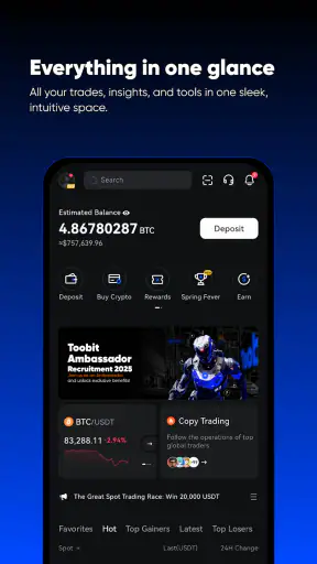 Toobit: Buy BTC, ETH & Crypto screenshot