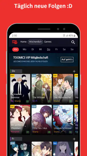 Toomics - Lies Premium Comics screenshot