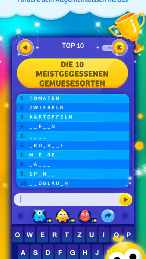 Top 10 Trivia Quiz Quizfragen screenshot