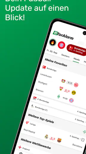 TorAlarm - Deine Fußball App screenshot