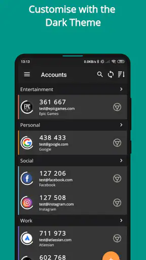 TOTP Authenticator – 2FA Cloud screenshot