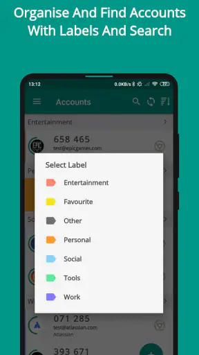 TOTP Authenticator – 2FA Cloud screenshot
