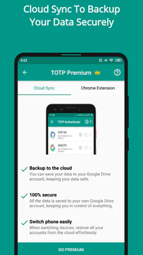 TOTP Authenticator – 2FA Cloud screenshot