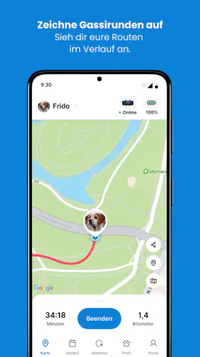 Tractive GPS für Hund & Katze screenshot
