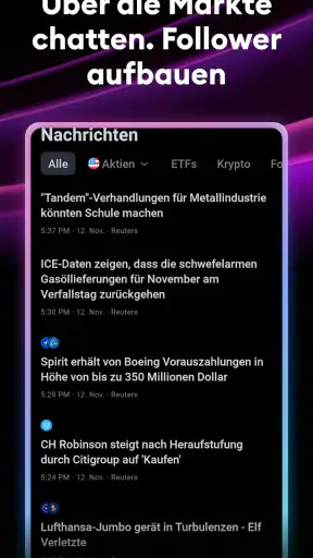 TradingView: Aktien und Krypto screenshot