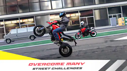 Traffic Bike Rush Driving City screenshot