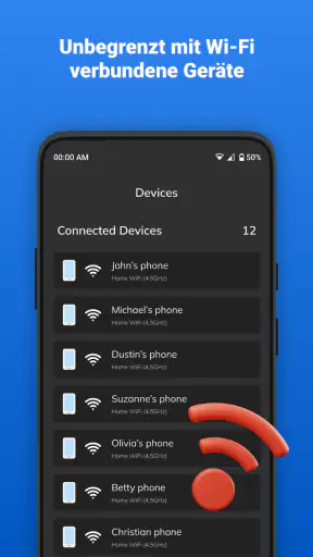 Tragbarer Mobiler WIFI hotspot screenshot
