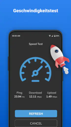 Tragbarer Mobiler WIFI hotspot screenshot