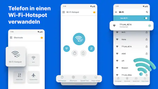 Tragbarer Mobiler WIFI hotspot screenshot