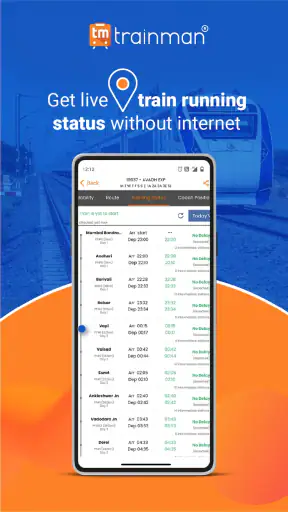 Trainman - Train booking app screenshot