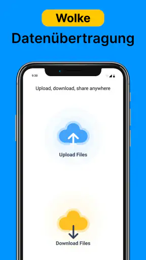 Transferir datos de archivos screenshot